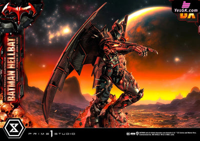 Dc Batman Hellbat (License) Statue - Prime 1 Studio [Pre - Order] Comics