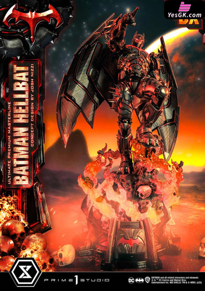 Dc Batman Hellbat (License) Statue - Prime 1 Studio [Pre - Order] Comics