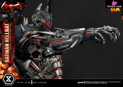 Dc Batman Hellbat (License) Statue - Prime 1 Studio [Pre - Order] Comics
