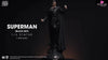 Dc Black Superman (Licensed) Resin Statue - Queen Studio [Pre-Order] Comics