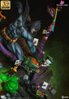 Dc Comics 32 - Inch Batman Vs. Joker Statue - Sideshow Studio [Pre - Order]