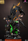 Dc Comics 32 - Inch Batman Vs. Joker Statue - Sideshow Studio [Pre - Order]