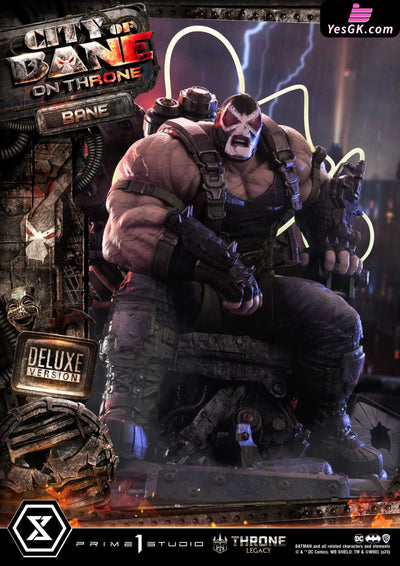Dc Comics Batman Bane On The Throne 1/4 Statue - Prime 1 Studio [Pre - Order] Comics