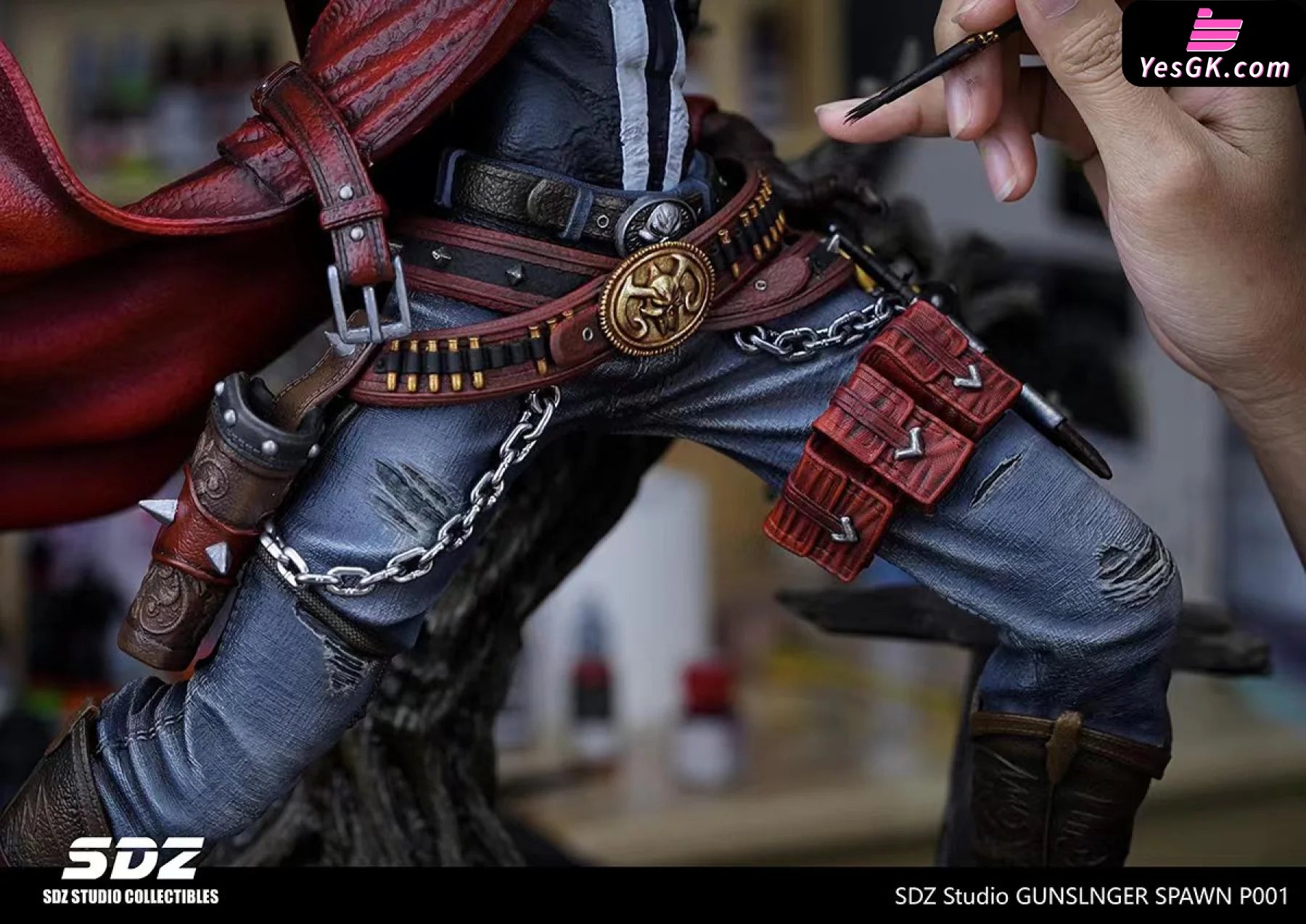 Dc Denim Spawn Statue - Sds Studio [Pre-Order] Comics