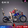 Dc Vehicle Series - Harley Quinn Motorcycle Statue Principal Gu Studio [Pre - Order] Comics