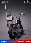 Dc Vehicle Series - Harley Quinn Motorcycle Statue Principal Gu Studio [Pre - Order] Comics