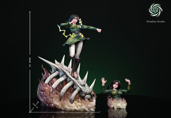Attack on Titan Cart Titan Pieck Finger 1/6 GK Statue - WindJas Studio [Pre-Order]