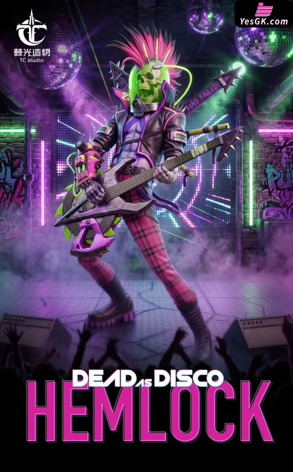 Dead as Disco Hemlock Statue - TC Studio
