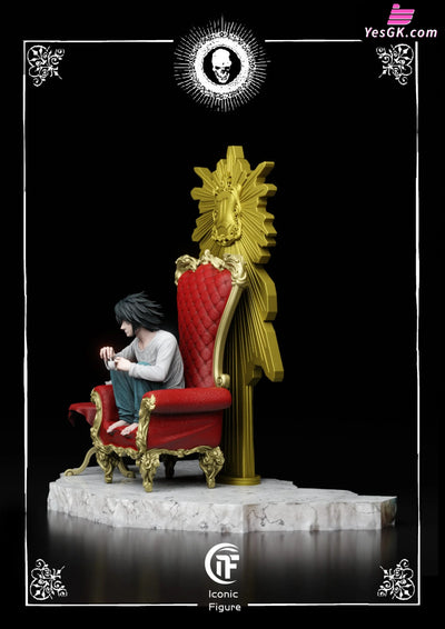 Death-N Duel between Geniuses Light Yagami L GK Statue - Iconic Figure Studio [Pre-Order] Death-N
