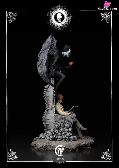 Death-N Duel between Geniuses Light Yagami L GK Statue - Iconic Figure Studio [Pre-Order] Death-N