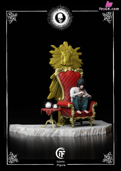 Death-N Duel between Geniuses Light Yagami L GK Statue - Iconic Figure Studio [Pre-Order] Death-N