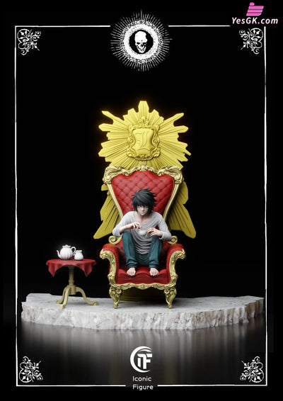 Death-N Duel between Geniuses Light Yagami L GK Statue - Iconic Figure Studio [Pre-Order] Deposit / B Version: