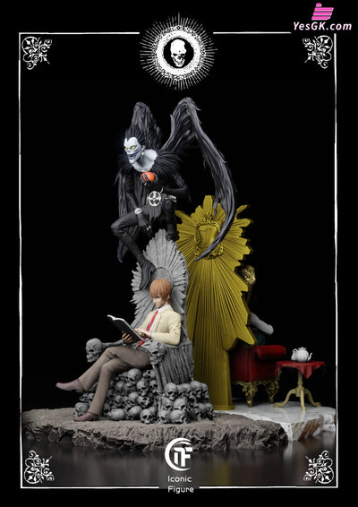 Death-N Duel between Geniuses Light Yagami L GK Statue - Iconic Figure Studio [Pre-Order] Deposit / C Version: