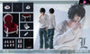 Death DN L Lawliet and Yagami Light 1/6 Action Figure - GAMETOYS Studio [In-Stock] - Death DN