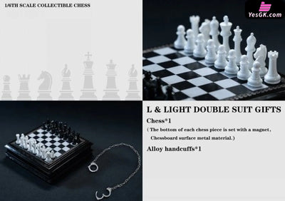 Death DN L Lawliet and Yagami Light 1/6 Action Figure - GAMETOYS Studio [In-Stock] - Death DN