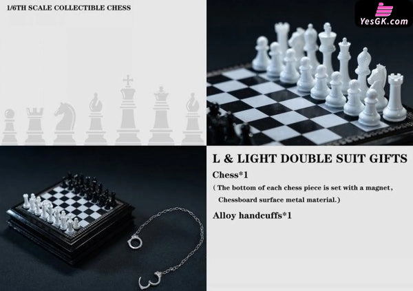 Death DN L Lawliet and Yagami Light 1/6 Action Figure - GAMETOYS Studio [In-Stock] - Death DN