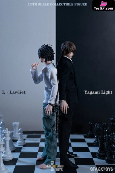 Death DN L Lawliet and Yagami Light 1/6 Action Figure - GAMETOYS Studio [In-Stock] - Full Payment / GT-007 - Death DN