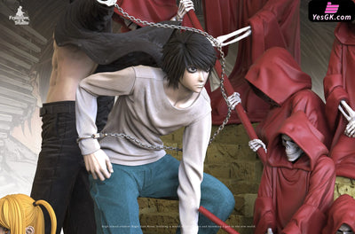 Death-N Light Yagami & L & Misa Amane GK Statue - Freedom Studio [Pre-Order] Death-N