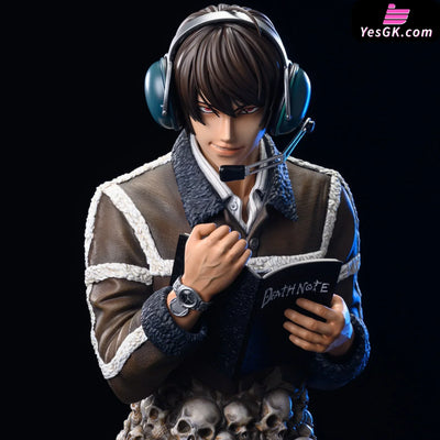 Death-N Yagami Light Bust Resin Statue - Rising Waves Studio & Typical Scene Studio [In-Stock] Death-N