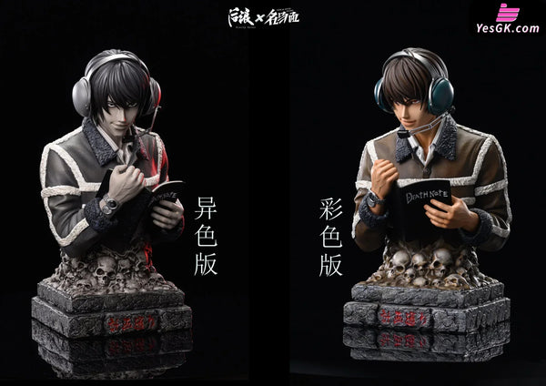 Death-N Yagami Light Bust Resin Statue - Rising Waves Studio & Typical Scene Studio [In-Stock] Death-N