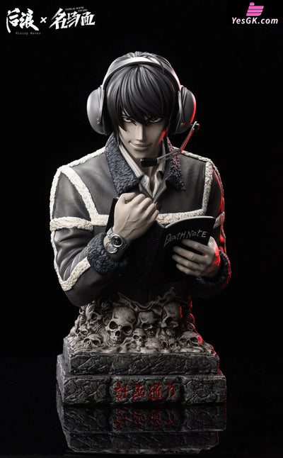 Death-N Yagami Light Bust Resin Statue - Rising Waves Studio & Typical Scene Studio [In-Stock] Full Payment / Different