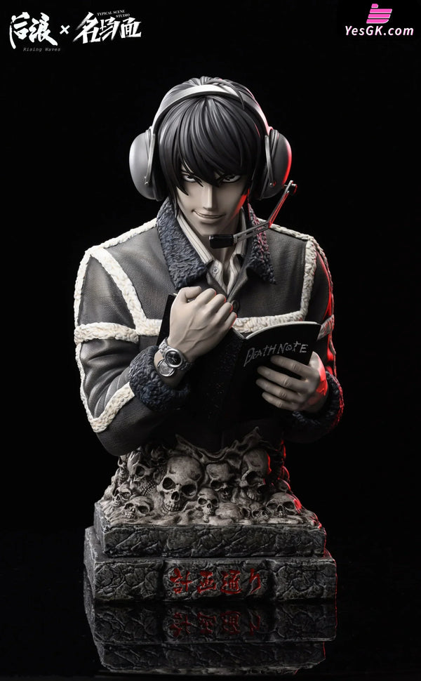 Death-N Yagami Light Bust Resin Statue - Rising Waves Studio & Typical Scene Studio [In-Stock] Full Payment / Different