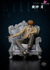 Death Note Light Yagami Resin Statue - Laoa Studio [Pre - Order] Deposit / B(Silver Gray Sofa)