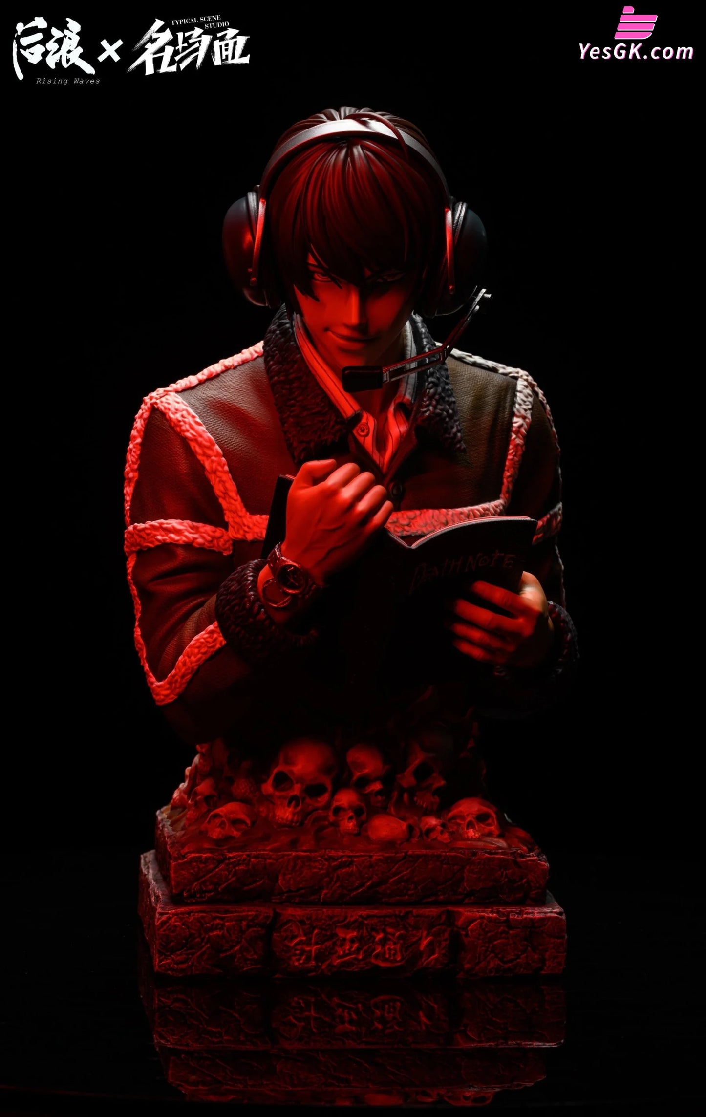 Death Note Yagami Light Bust Resin Statue - Rising Waves Studio & Typical Scene [Pre-Order]