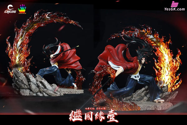 Demon Slayer 1/6 Tsugikuni Yoriichi vs Kokushibo GK Statue - Cheng & JacksDo Studio [In-Stock] - Demon Slayer