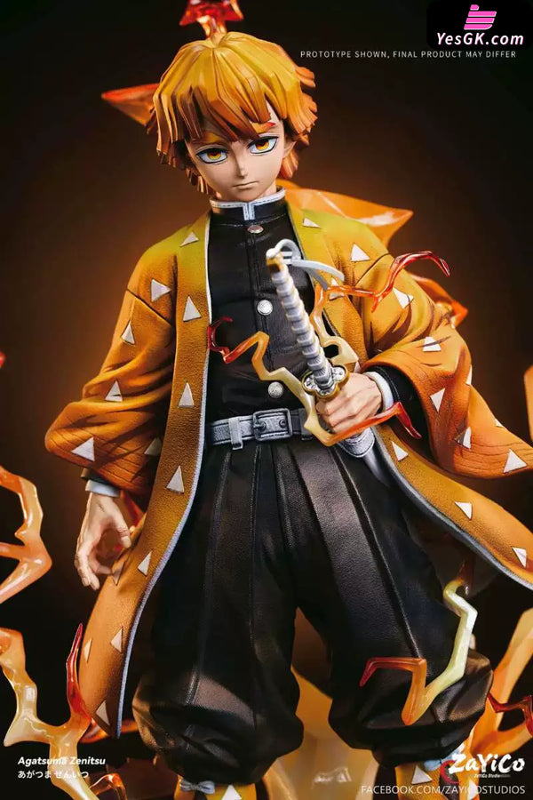 Demon Slayer Agatsuma Zenitsu GK Statue - Zayico Studio [In-Stock] - Demon Slayer