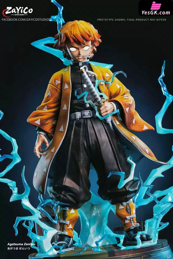 Demon Slayer Agatsuma Zenitsu GK Statue - Zayico Studio [In-Stock] - Demon Slayer