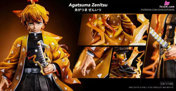 Demon Slayer Agatsuma Zenitsu GK Statue - Zayico Studio [In-Stock] - Demon Slayer