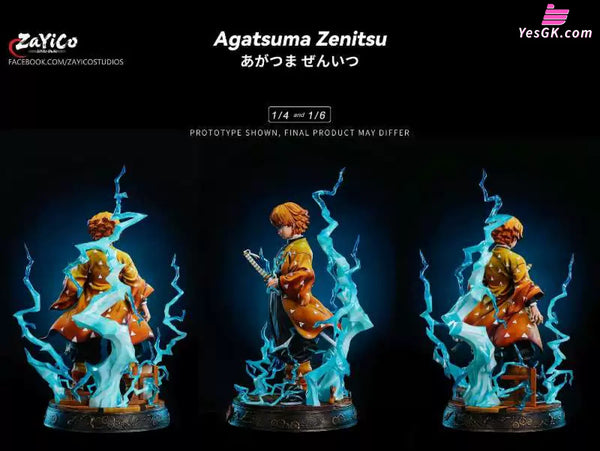 Demon Slayer Agatsuma Zenitsu GK Statue - Zayico Studio [In-Stock] - Demon Slayer