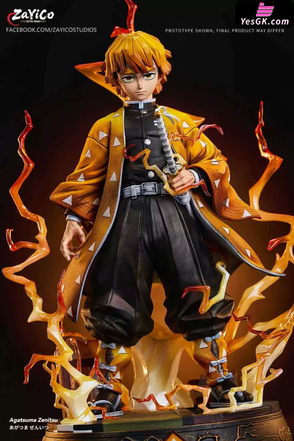 Demon Slayer Agatsuma Zenitsu GK Statue - Zayico Studio [In-Stock] - Demon Slayer