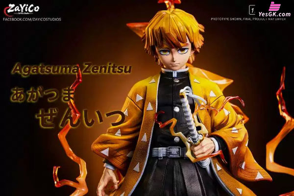 Demon Slayer Agatsuma Zenitsu GK Statue - Zayico Studio [In-Stock] - Demon Slayer