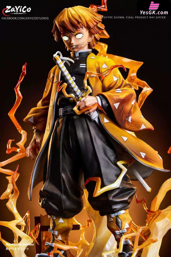 Demon Slayer Agatsuma Zenitsu GK Statue - Zayico Studio [In-Stock] - Demon Slayer