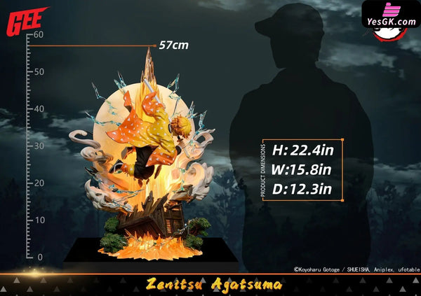 Demon Slayer Agatsuma Zenitsu Thunder Breathing (Licensed) Resin Statue - Gee [Pre-Order]