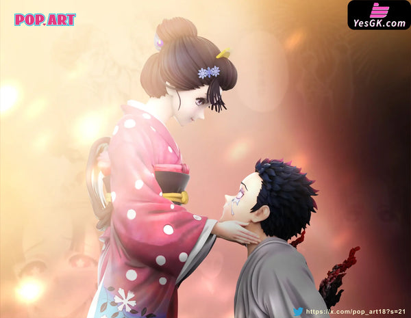 Demon Slayer Akaza & Koyuki GK Statue POP.ART Studio [Pre Order] Demon Slayer