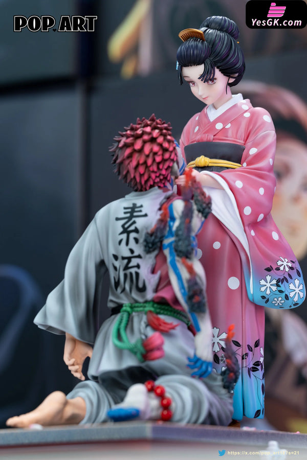 Demon Slayer Akaza & Koyuki GK Statue - POP.ART Studio [In-Stock] Demon Slayer