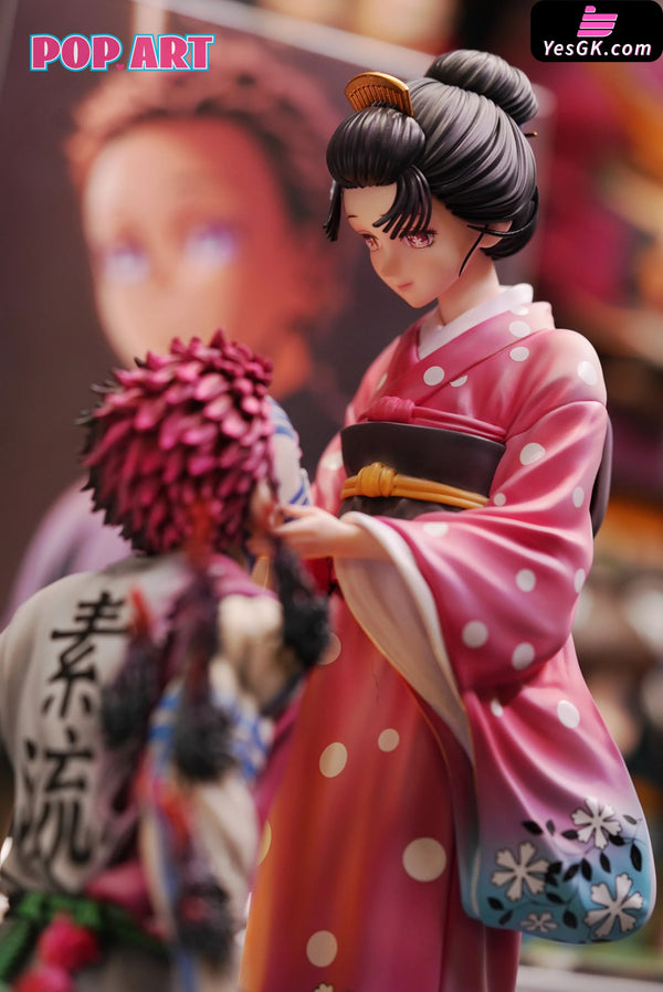 Demon Slayer Akaza & Koyuki GK Statue - POP.ART Studio [Pre-Order Closed] Demon Slayer