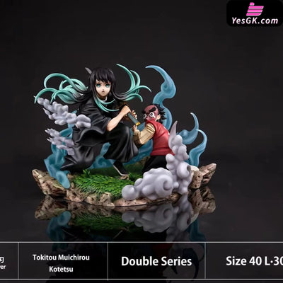 Demon Slayer Blade Tokitou Muichirou & Small Iron Resin Statue - Gyangu Star Studio [Pre-Order]