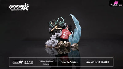 Demon Slayer Blade Tokitou Muichirou & Small Iron Resin Statue - Gyangu Star Studio [Pre-Order]