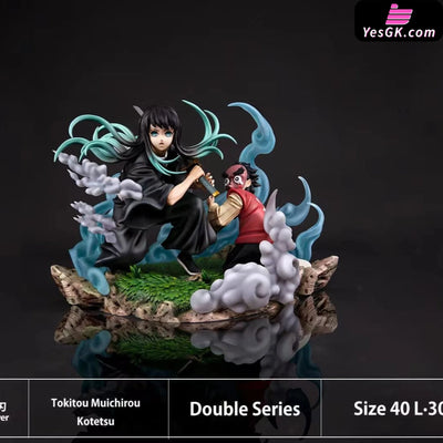 Demon Slayer Blade Tokitou Muichirou & Small Iron Resin Statue - Gyangu Star Studio [Pre-Order]