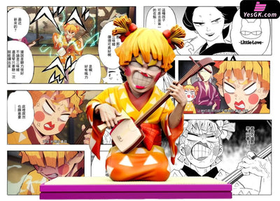 Demon Slayer Entertainment District Arc Agatsuma Zenitsu GK Statue - Little Love Studio [In-Stock] Full Payment Demon