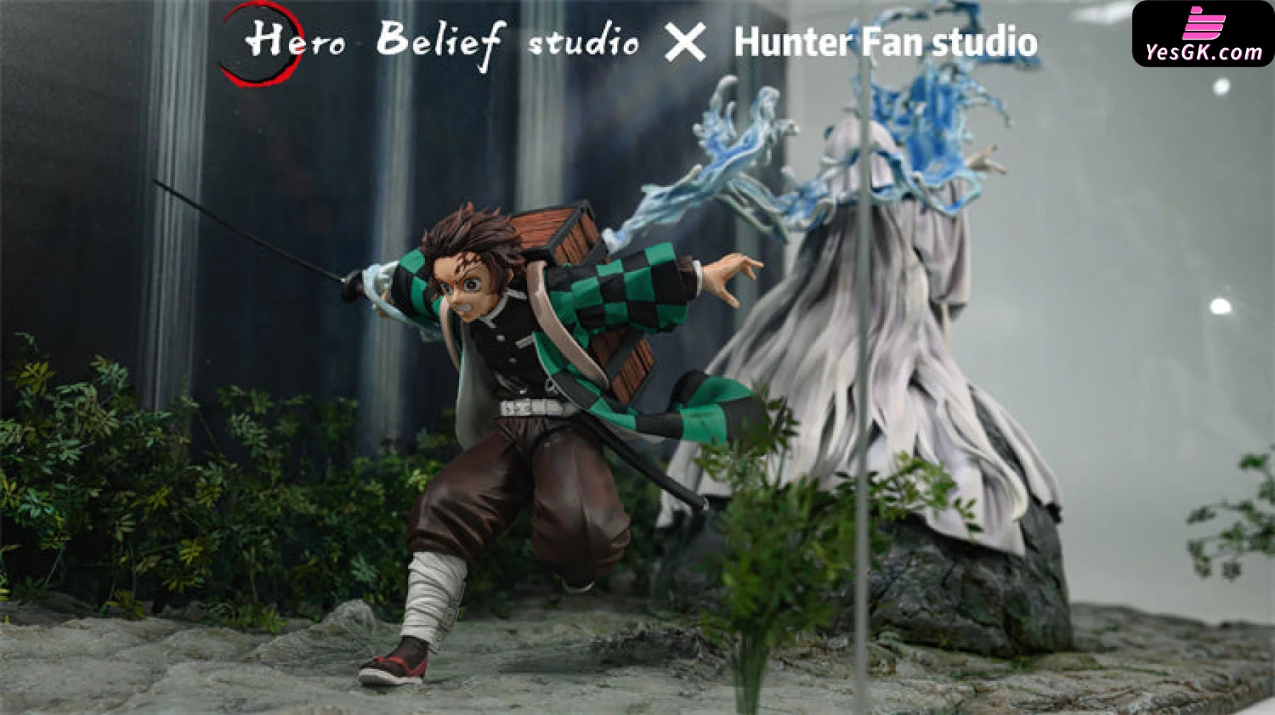 Demon Slayer Fifth Form: Blessed Rain After The Drought Resin Statue - Hero Belief Studio & Hunter
