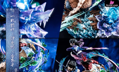 Demon Slayer First World War Conferred God No.3 Inosuke Hashibira Final Battle Statue - Ni Ren
