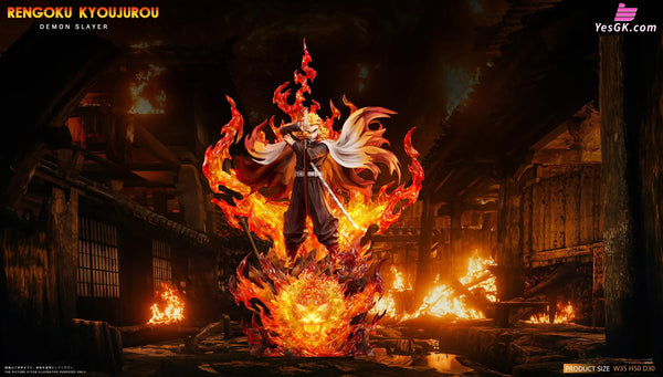Demon Slayer Flame Hashira Kyojuro Rengoku 1/6 GK Statue - TZ Studio [Pre-order Closed] - Demon Slayer