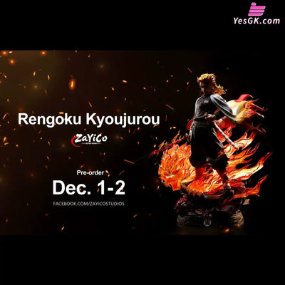 Demon Slayer Flame Hashira Kyojuro Rengoku GK Statue - Zayico Studio [Pre-Order] - Demon Slayer