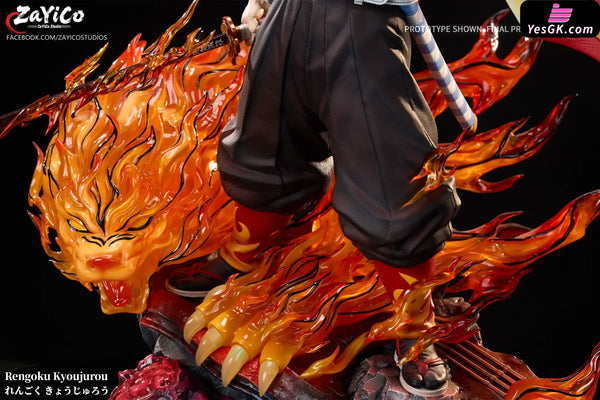 Demon Slayer Flame Hashira Kyojuro Rengoku GK Statue - Zayico Studio [Pre-Order] - Demon Slayer