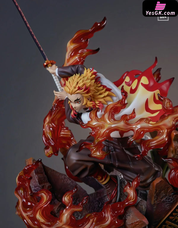 Demon Slayer Flame Pillar Rengoku Kyojuro GK Statue - ZuoBan Studio [In-Stock] - Full Payment - Demon Slayer